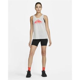 Camiseta de Tirantes Mujer Nike Blanco