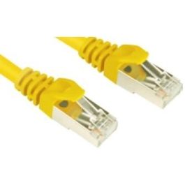 Sharkoon Cable RJ45 Cat.6 S/FTP 1.5m Amarillo - Conectores RJ-45 Macho/Macho blindados con Oro Precio: 15.49999957. SKU: B19PMQYAAQ