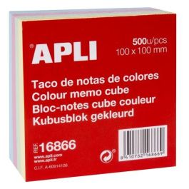 Taco Notas Apli Encolado Colores Pastel 10X10 500 Hj Precio: 3.50000002. SKU: BIX16866