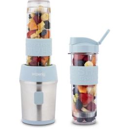 Mini batidora - SMOO16 - 300 W - 570 mL - Azul pastel - 2 botellas de agua incluidas Precio: 50.69000002. SKU: B16XZ5293F