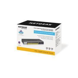 NETGEAR Switch Gigabit Ethernet GS110TP-300EUS Gestionado 8 Puertos PoE+