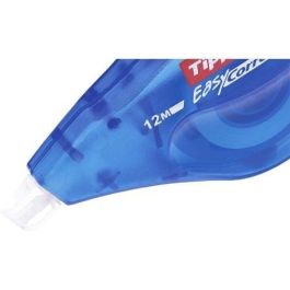 Bic Tipp-Ex 8290352 Caja de Correctores de Escritura en Cinta Easy Correct Larga Duración Uso Lateral Secado Rápido 4.2mm x 12m, 10 unidades