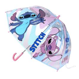 Cerdá Paraguas Manual de Burbuja Transparente Stitch Azul para Niños +3 Años Precio: 7.99568. SKU: B1EY6W8WJN
