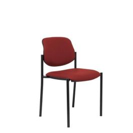 Silla Piqueras Y Crespo Villalgordo Confidente Chasis Negro Asiento Y Respaldo Tapizados Similpiel Granate Precio: 138.5000001. SKU: S5703211