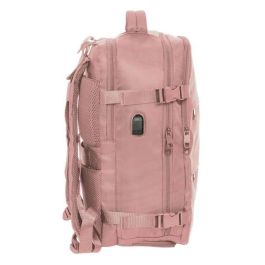 Safta Mochila Viaje Cabina Portatil 15,6" Rosa 29x44x19 cm