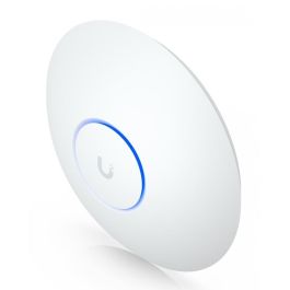 Ubiquiti U7-LR UniFi Punto de Acceso Inalámbrico WiFi 7 Dual Band 4.3 Gbps para Más de 300 Dispositivos, Cobertura 160m², PoE 2.5 GbE