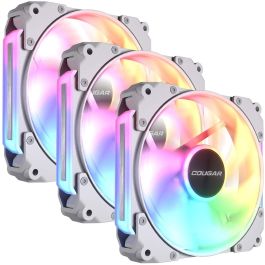 COUGAR Apolar 120 ARGB - Pack 3 ventiladores de caja 120mm, aspas inversas, blanco Precio: 100.49999971. SKU: B17NVVPD2B