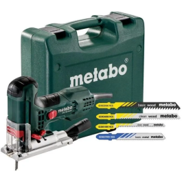 Metabo Sierra de calar rápida STE 100 710W para Madera con 20 hojas - Verde