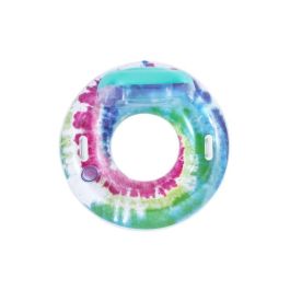 Boya - Bestway - Multicolor - Diámetro 117 cm - Con reposacabezas, asas y portavasos Precio: 27.89000027. SKU: B1EYL3LX2F