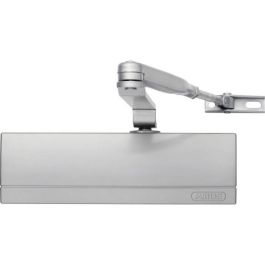 Abus AC6124 S Cierrapuertas, Cierre Silencioso y Seguro para Oficinas y Viviendas, Ajustable, hasta 1,10m y 80kg