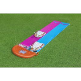 Bestway Pista Deslizante con Hinchables Doble Animales Llama 488x138 cm +3 Años Jardin 52320