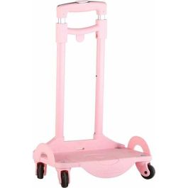 Carro portamochilas rosa toybags 360º multidireccional 4 ruedas. carro 360º. 55/73/87 x 34 x 20 cm. Precio: 21.49999995. SKU: B1K85DBE8G