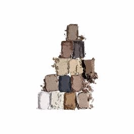 Maybelline THE NUDES eye shadow palette #01 Paleta de Sombras de Ojos con 12 Tonos Neutros Versátiles