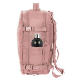Safta Mochila de Viaje Cabina para Portátil 15,6'' Rosa 29x44x19 cm