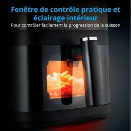 Medion MD 11780 Freidora de aire caliente sin aceite, 5 L, 1500W, 10 programas, temperatura hasta 230°C