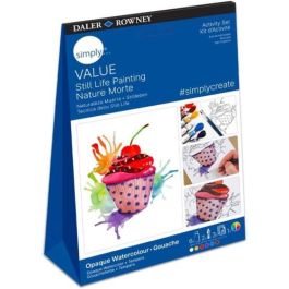 Daler Rowney Set de Pintura Gouache BODEGÓN D126910111 Incluye 6 Tubos de Acrylic 12ml y 3 Hojas con Plantilla Precio: 13.78999974. SKU: B133NH4JVM