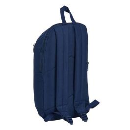 Safta Mini Mochila Escolar Bolsillo Vertical Azul Navy Poliéster 600D Niños 3+ Años - Modelos Surtidos