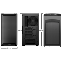 be quiet! PURE BASE 501 Airflow Window Negra Midi Tower PC
