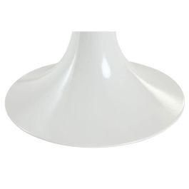 DKD Home Decor Lámpara de Sobremesa Urban Seta Metal y Cuerda, Blanco Natural, 40x73x40 cm, Tipo E27