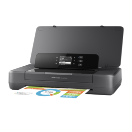 HP Officejet Impresora portátil 200, Estampado, Impresión desde USB frontal, CZ993A, 10 ppm negro, 7 ppm color, WiFi, 4800 x 1200 DPI