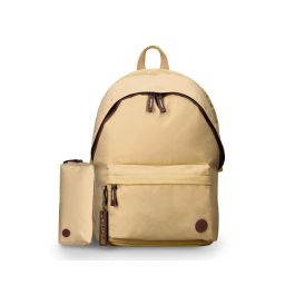 Mochila Antartik Basic Pack Con Bolsillo Para Portatil Beige 20 L 300x160x420 mm