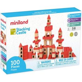 Miniland Juego de Construcción 100 Piezas, Madera Ecológica Precio: 50.49999977. SKU: B1JKC9K8X8