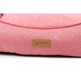 Gloria Cama Monforte Rectangular Rosa 70x60 cm - Tejido resistente al agua, colchón extra cómodo, desenfundable, relleno silicona reciclada Gloria Cama Monforte Rectangular Rosa 70x60 cm - Tejido resistente al agua, colchón extra cómodo, desenfundable, relleno silicona reciclada
