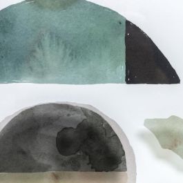 DKD Home Decor Cuadro Moderno Abstracto Multicolor 43 x 53 x 3.8 cm (2 Unidades) Acrílico PS