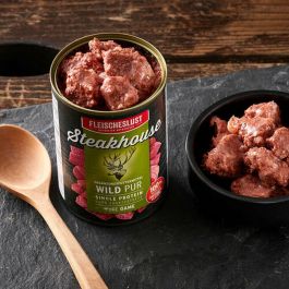 Comida húmeda Fleischeslust Pure 800 gr Ciervo