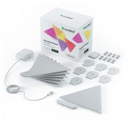 Nanoleaf Shapes Triangles Starter Kit 15PK Paneles LED Modulares Inteligentes para Decoración y Ambiente, Compatible con Hogar Inteligente Precio: 367.49999968. SKU: B1HS4TL4AE