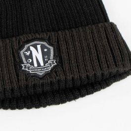 Gorro y Bufanda Wednesday Negro Gorro y Bufanda Wednesday Negro