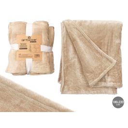 Manta Sedalina Marron 180X220Cm Giftdecor (6 Unidades) Precio: 67.99000043. SKU: B15LXCWAFV
