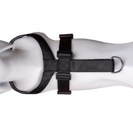 Company Of Animals Arnés de Viaje para Perro Carsafe Negro XS - Seguridad en Coche, Acolchado, Reflectante, Resistente - Cuello 34cm, Cintura 40-52cm