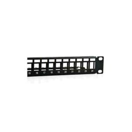 Patch Panel 24 Puertos UTP Categoría 6 2LAN ARAP19C24VAC 19"