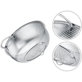 Quttin Escurridor de Cocina de Acero Inoxidable 25.5 cm x 10 cm - Utensilio para Drenar Alimentos (12 Unidades)
