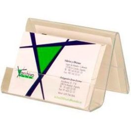 Archivo 2000 Portatarjetas de Sobremesa Premium Horizontal, 2 Compartimentos, 3 mm de Espesor, 60x90x60 mm Precio: 4.79000038. SKU: B12YPGKCXH