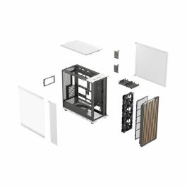 Fractal Design North XL RC Chalk White TG clear Torre/Caja de PC Blanca