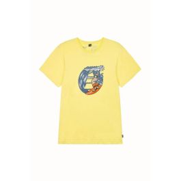 Camiseta de Manga Corta Hombre Picture MTS1030.B Amarillo (M)