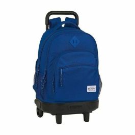 Mochila Escolar con Ruedas Compact BlackFit8 Oxford Azul oscuro 33 X 45 X 22 cm Precio: 44.68999964. SKU: B1358PV3ZQ
