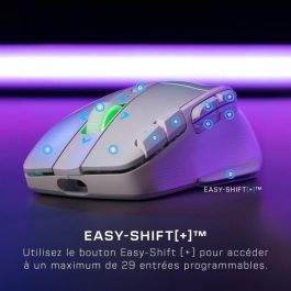 Ratón inalámbrico para juegos - TURTLE BEACH - Kone XP Air - Con estación de carga - Blanco Ratón inalámbrico para juegos - TURTLE BEACH - Kone XP Air - Con estación de carga - Blanco