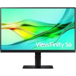 Monitor Profesional Samsung ViewFinity S6 S60UD S24D600UAU 24"/ QHD/ Regulable en Altura/ Negro Precio: 218.49999952. SKU: B1GBBQ6X6D