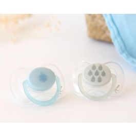 Set 2 Chupetes Ortodónticos Azul y Gris Precio: 5.50000055. SKU: 3309