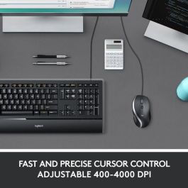 Logitech Advanced Corded Mouse M500s, USB Type-A, Black Logitech Advanced Corded Mouse M500s, USB Type-A, Black