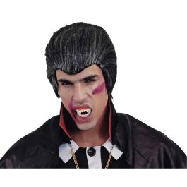 My Other Me Peluca de Vampiro Negra y Gris, para Disfraz de Halloween, 100% Poliéster, 85g, Edad +3 Años Precio: 5.50000055. SKU: S8603075