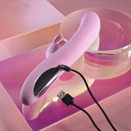 Vibrador Doble Estimulación Evolved Playboy Rosa