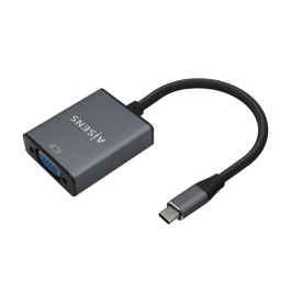 Conversor Aisens A109-0691/ USB Tipo-C Macho - VGA Hembra/ Hasta 27W/ 1250Mbps/ 15cm/ Gris Precio: 13.50000025. SKU: B1FE5VKRF6