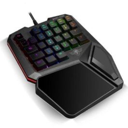 TECLADO GAMING MECÁNICO SPIRIT OF GAMER XPERT-G500 - PARA UNA SOLA MANO - 29 TECLAS - SWITCHES MECÁNICOS OUTEMU RED - RETROILUMINADO