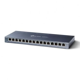 TP-Link Switch 16 Puertos Gigabit RJ45 10/100/1000Mbps No Gestionable