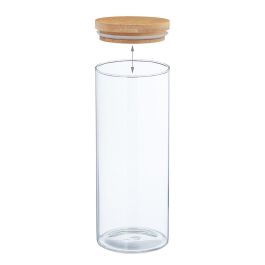 Bote de Cristal Alexandra House Living Transparente 1,65 L