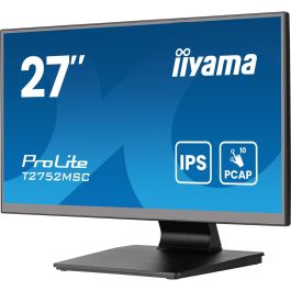 IIYAMA T2752MSC-B1AG Monitor táctil IPS Full HD 27" (68.6cm) 1920x1080 HDMI+DP 5ms Negro